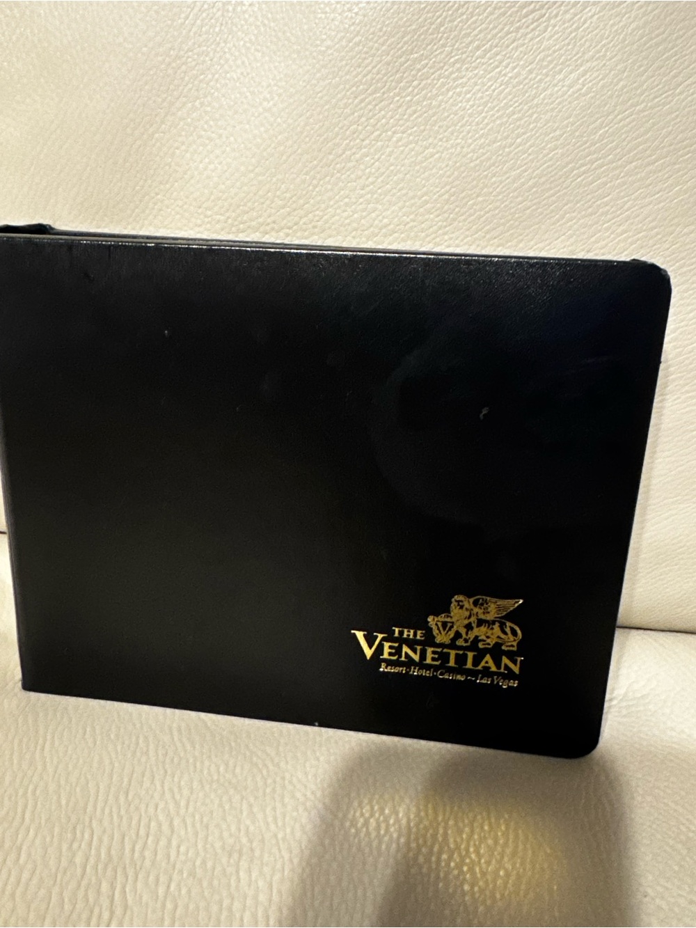 The Venetian Black Binder with Gold Logo – Professional Presentation Binder